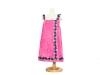 Kids Fleece Bath Wrap Pink